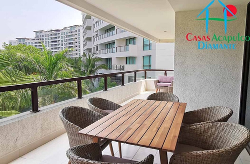 Imagen 9 de 30 de Cad La Isla Hawaii 301. Terraza Con Vista A Los Jardines