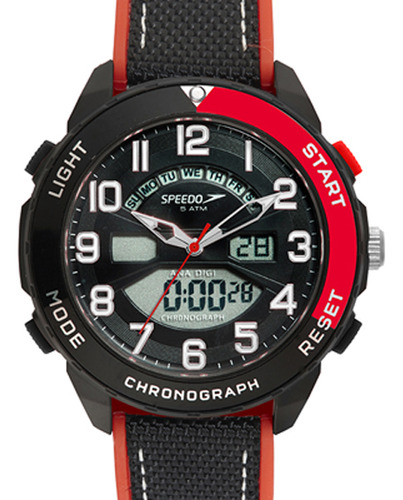 Relógio Speedo Masculino Cronógrafo Anadigi 15100g0 Evnv1