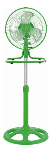 Kanji Ventilador 10' 3 En 1 Verde Kjh-fh1606 Color de las aspas Plateado Diámetro 25 cm Frecuencia 0 Material de las aspas Metal