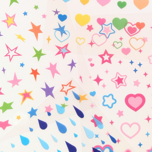 Pack Deco Para Photocards Stickers + Toploader + Sleeves Pack Verde Con Pinza Recta