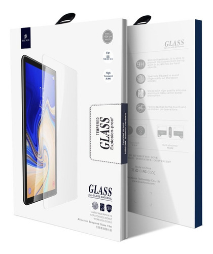 Imagen 1 de 9 de Samsung Galaxy Tab S6 10.5 T860 Lámina Vidrio Templado Dux
