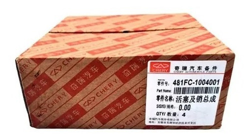 Pistones Chery Orinoco 1.8 Std = Standard