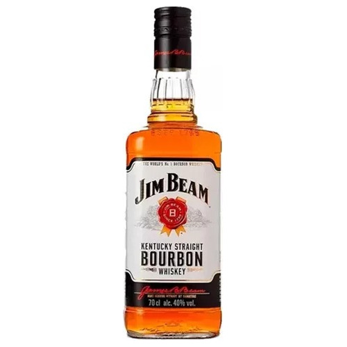 Whisky Jim Beam White Bourbon 750ml Pack X3 Puro Escabio