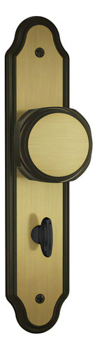 Fechadura Espelho Oxidado Para Porta De Banheiro 823/02 40mm