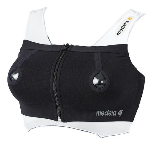 Brasier De Lactancia Talla Medium Medela, Color Negro