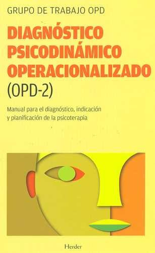 Libro Diagnóstico Psicodinámico Operacionalizado (opd-2)