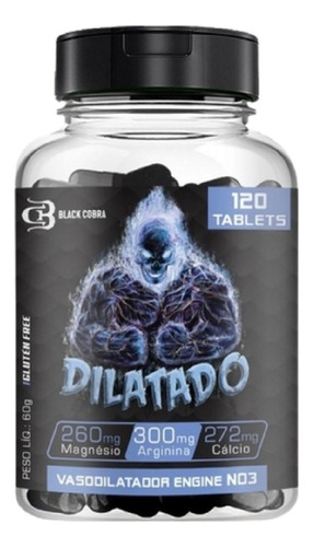 Dilatado - Black Cobra (120tabletes) Sabor Natural