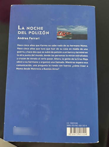 Libro La Noche Del Polizon De Andrea Ferrari