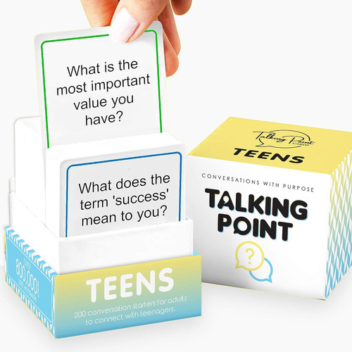 200 Tarjetas De Conversación De Adolescentes: Conectar A Los