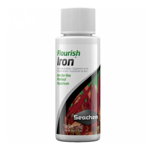 Seachem Flourish Iron 50 Ml Hierro Acuario Plantado