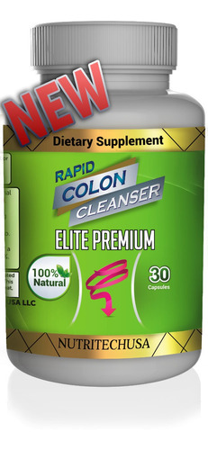 Colon Cleanse Elite Premium Limpiador De Colon Envio Gratis