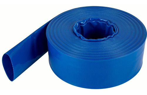 Vevor Manguera Plana Para Descarga De Agua 3'' X 16m Pvc Color Azul