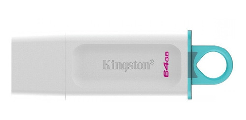 Pen Drive  64 Gb Kingston Dtx Exodia Blanco