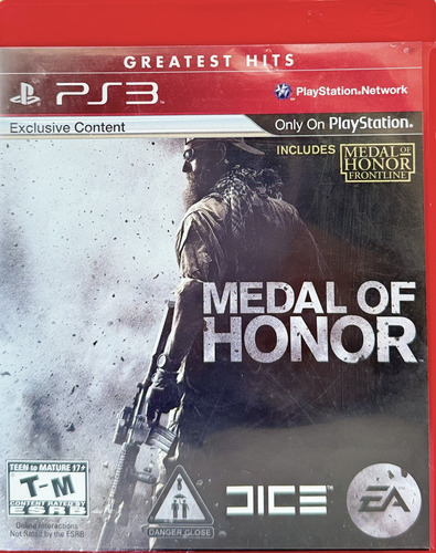 Medal Of Honor Ps3 Fisico