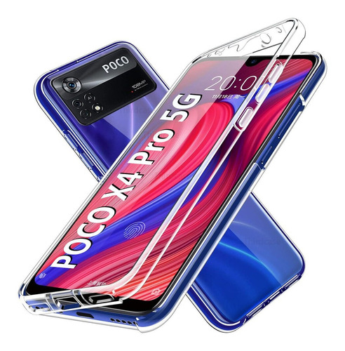 Funda 360 Silicona Ultrafina Para Xiaomi Poco X4 Pro 5g