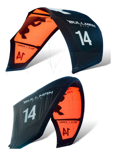 Kite 14m2 Bullman Modelo Bravo 24/24