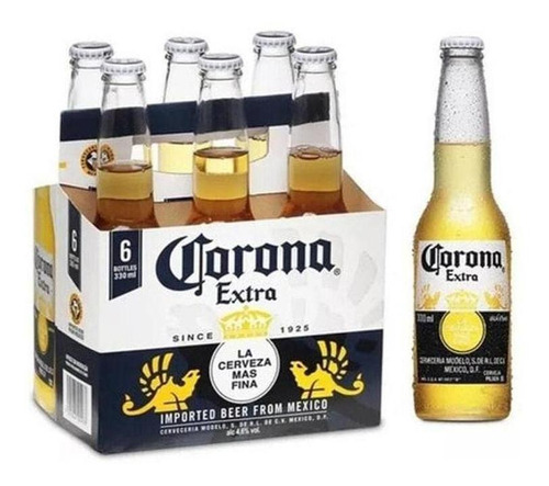 Cerveja Mexicana Corona Garrafa 330ml