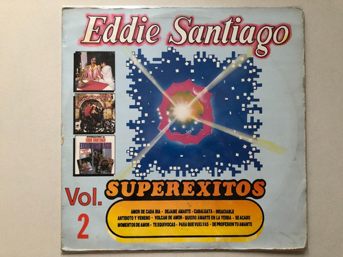 Lp - Eddie Santiago - Superexitos Vol 2. Salsa