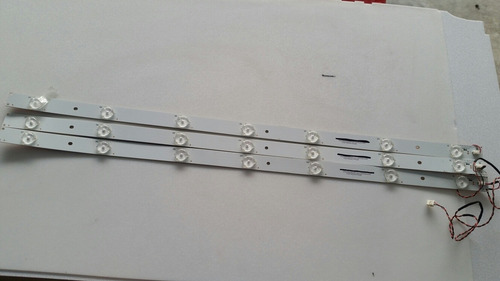 3 Tiras De 7 Leds Panasonic Tc32a400x (Usado)