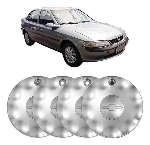 4x Calota Centro Roda Gm Vectra Cd 97 A 05 Modelo Original