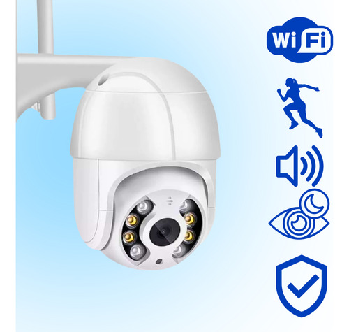 Câmera Wi-fi Ip 360º Full Hd Icsee Barato + Cartão M. 64gb