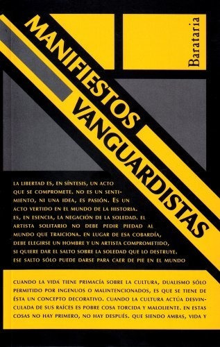 Libro Manifiestos Vanguardistas Latinoamericanos  De V.v.a.a