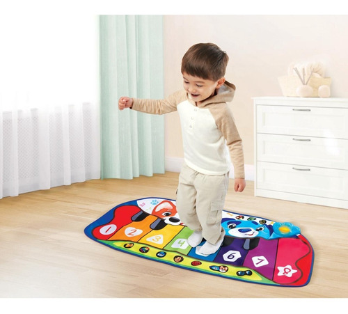 Imagen 7 de 7 de Piano Teclado Alfombra Musical Tapete Bebes Niños