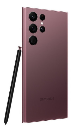 Imagen 5 de 8 de Samsung Galaxy S22 Ultra (Snapdragon) Dual SIM 256 GB burgundy 12 GB RAM