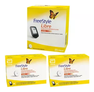 Freestyle Libre Kit De Inicio Incluye 1 Lector Y 2 Sensores