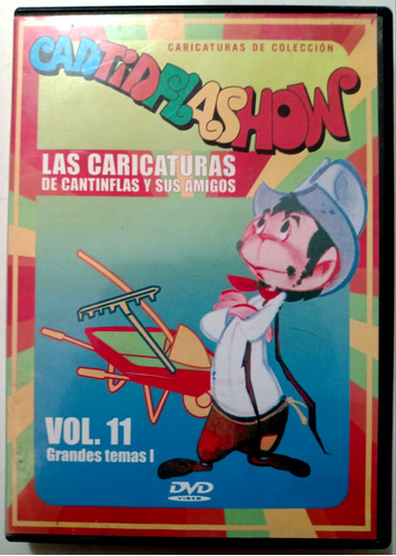 Las Caricaturas De Cantinflas Show Y Sus Amigos Vol 11 Dvd