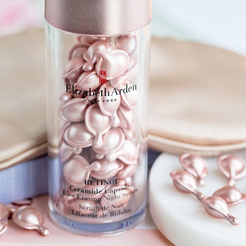 Cápsulas De Noche Ceramide Con Retinol Elizabeth Arden Serum Todo Tipo De Piel Noche