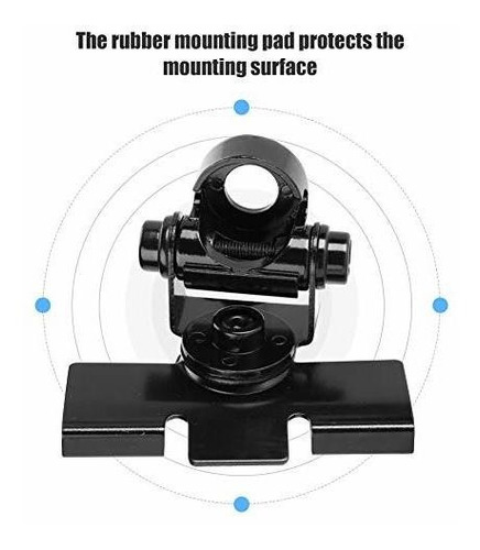 Soporte Antena Vehiculo Para Radio Movil Clip Yaesu Ft