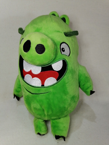 Peluche Original Angry Birds Cerdo Verde Rovio 26cm. 