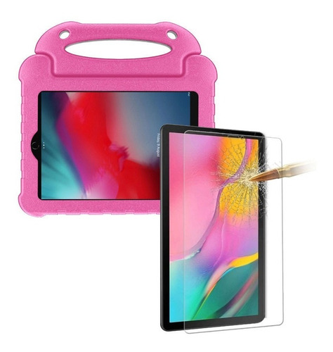 Vidrio Templado + Funda Protectora Tablet Samsung Tab A 10.1