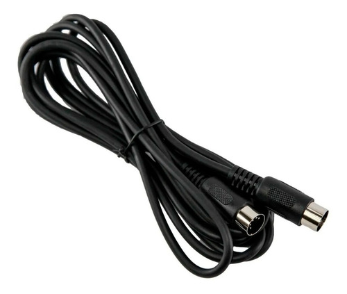 Imagen 3 de 8 de Cable Midi 4,5 Metros Midiplus Sintetizador Fichas Metalicas