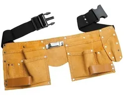 Comprar Cinto Para Ferramentas Em Couro Com 11 Bolsos 9ft no Mercado Livre