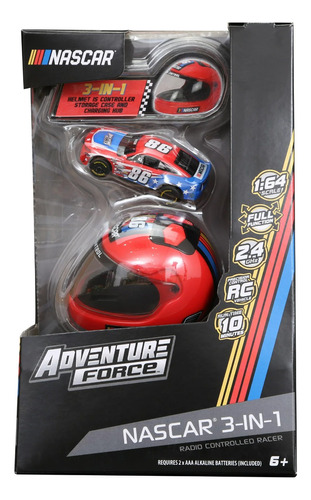 Carro A Radio Control 1:64 Nascar Adventure Force 2.4 Ghz