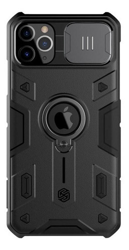 Apple iPhone 11 Pro Pro Max Carcasa Nillkin Camshield Armor Color Preto iPhone 11 Promax