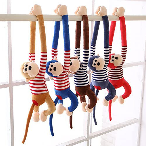 Conjunto De 5 Peluches De Mono De Brazos Largos, Muñec...