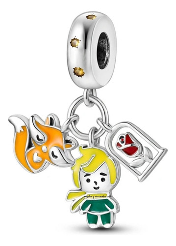 Charms O Dije El Principito De Plata De Ley 925 Charm