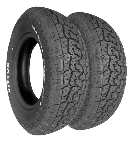 Paquete 2 Llantas 175/80r14 92t Vittos Master Trac At