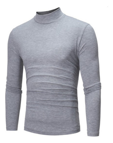 Sudadera Térmica Deporte For Hombre Con Cuello Alto Tortuga