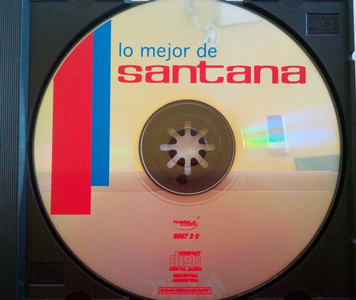 Cd Santana Lo Mejor De