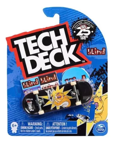 Skate Dedo Fingerboard Tech Deck Blind Profissional Td 02