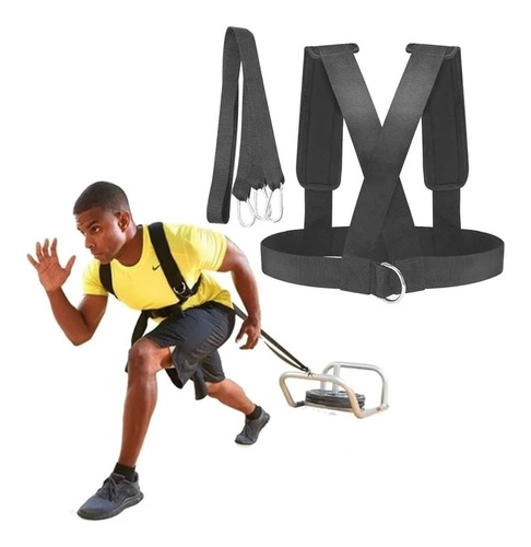 Imagen 3 de 5 de Arnés De Entrenamiento Fitness Ejercicio Ajustable / Lhua