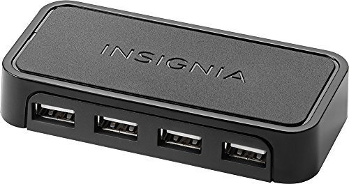 4 Port Usb 2.0 Hub Black