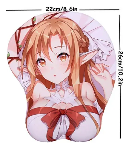 Sword Art Online Asuna 3d Anime Mouse Pads Rest Gaming ...