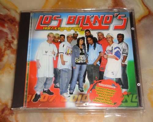 Los Bakno's - 100% Colombiano - Cd Arg.