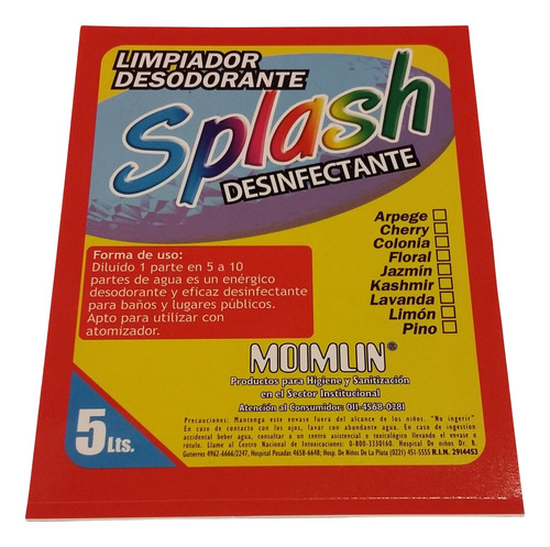 Etiquetas Autoadhesivas P/bidones 5 Lts O Cajas X15.000 Unid