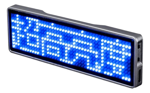 Letrero Led Programable Para Coche, Cartelera, Control Azul